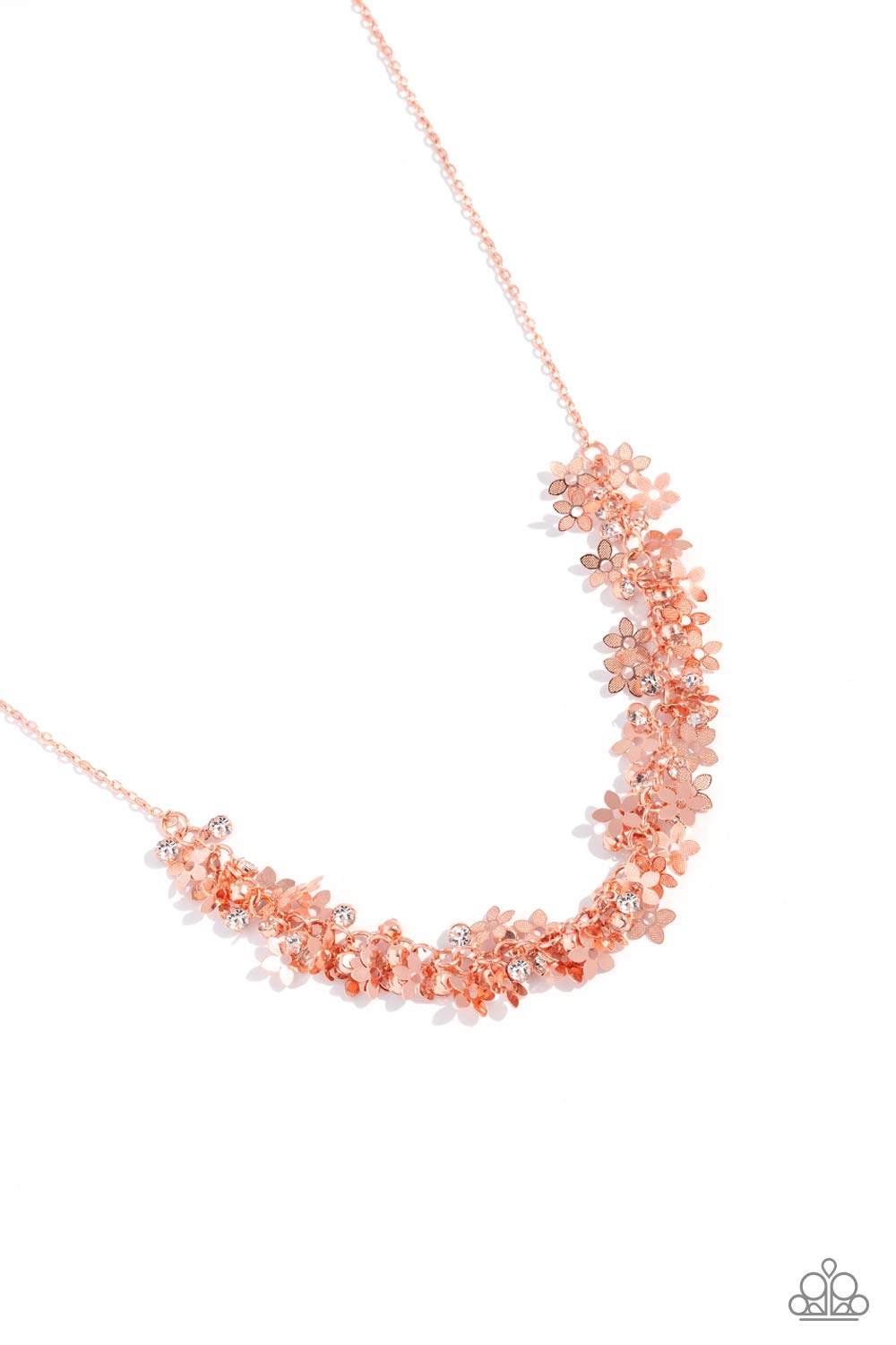 Fearlessly Floral Copper Necklace