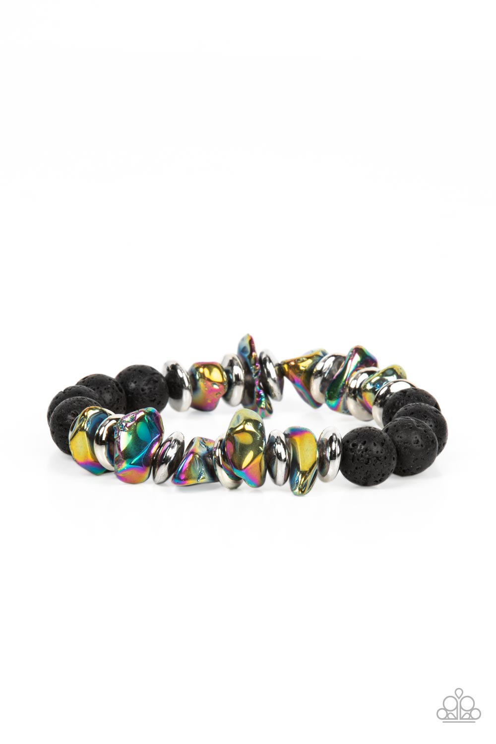 Volcanic Vacay Multi Oil Spill Bracelet