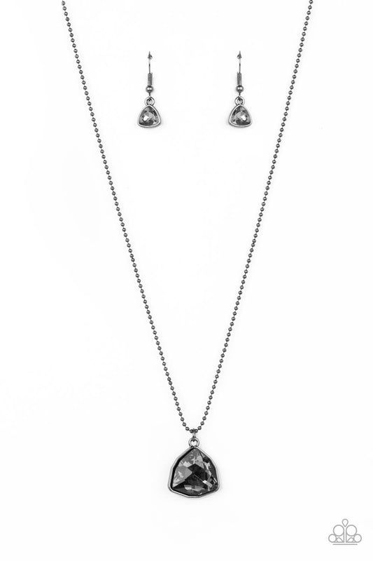 Galactic Duchess Gunmetal Necklace