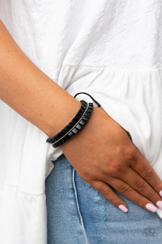 Hard to PLEATS Black Urban Bracelet