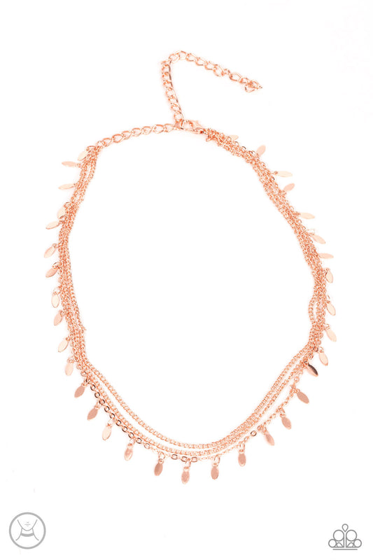 Monochromatic Magic Rose Gold Choker