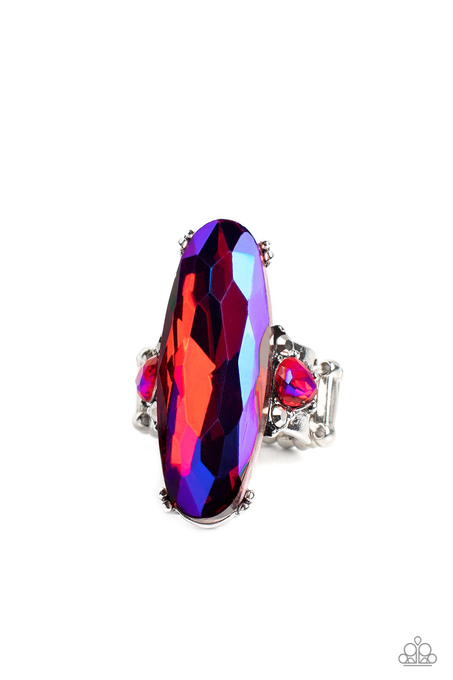 Interdimensional Dimension Pink Oil Spill Ring