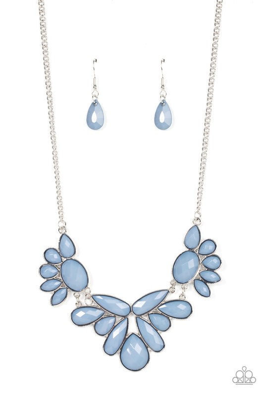 A Passing FAN-cy Blue Necklace