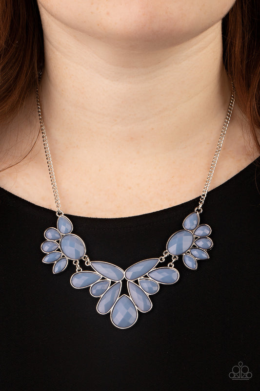 A Passing FAN-cy Blue Necklace