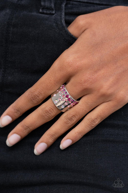 Sizzling Sultry Ombré Pink Ring