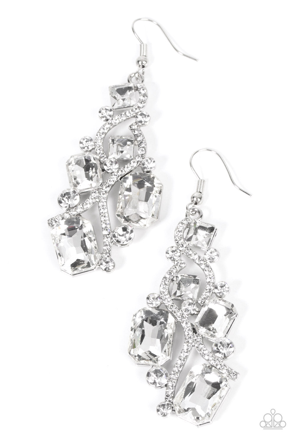 Interstellar Illumination Silver Earrings