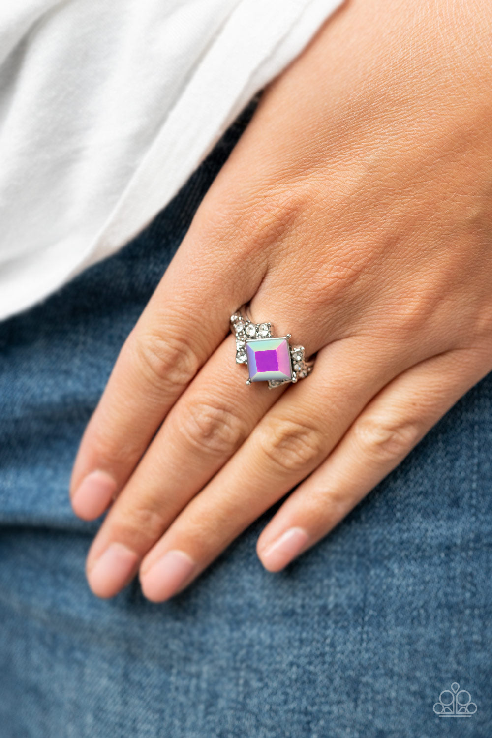 Mind-Blowing Brilliance Purple Iridescent Ring