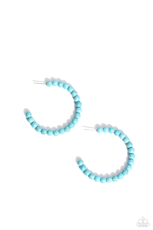 Rural Retrograde Blue Hoops