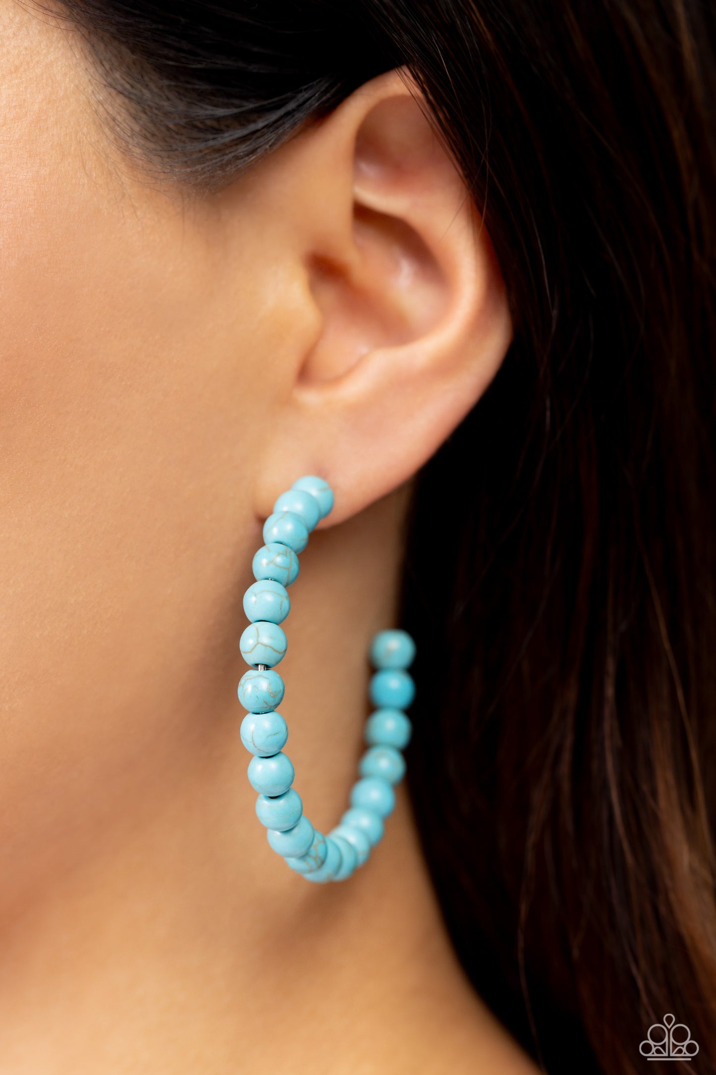 Rural Retrograde Blue Hoops