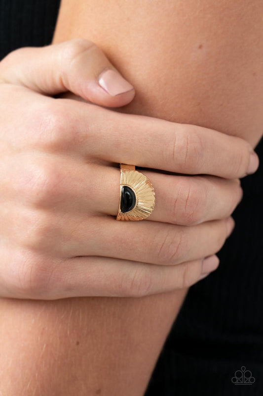 Fabulously FAN-tabulous Gold Ring