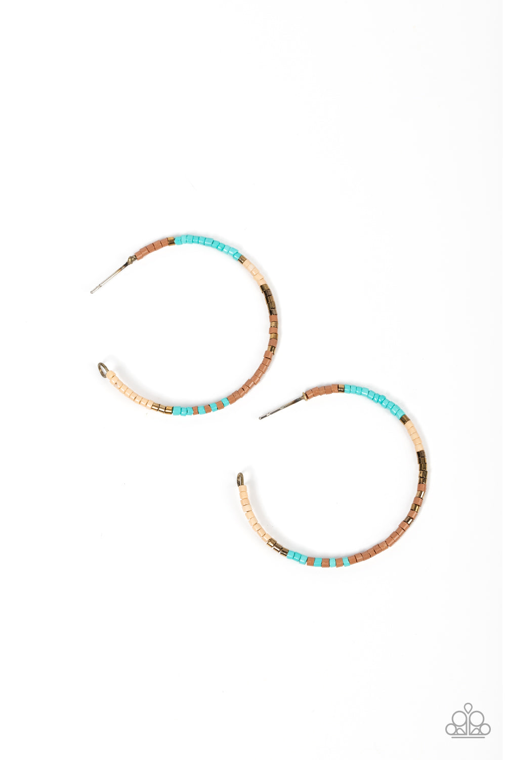 Joshua Tree Tourist Brass Multi Hoops