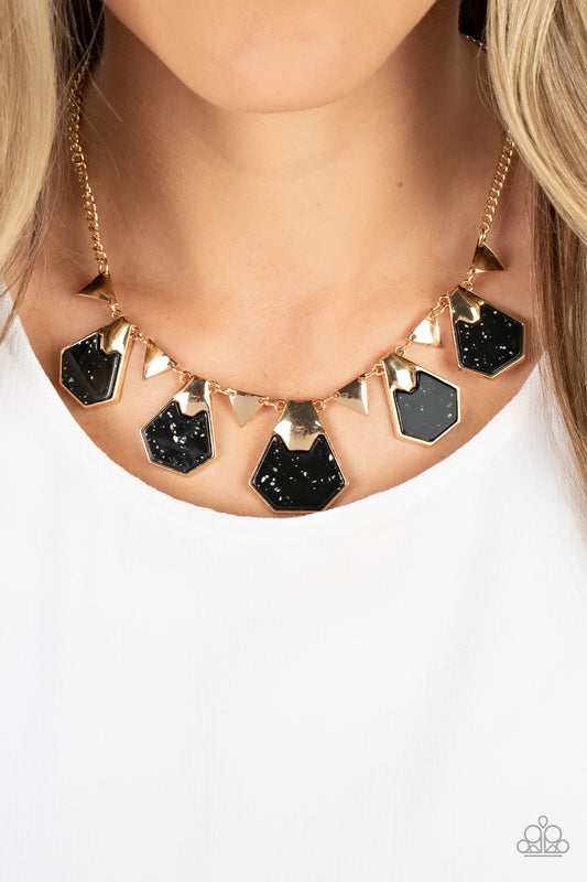 Extra Exclusive Black Iridescent Necklace