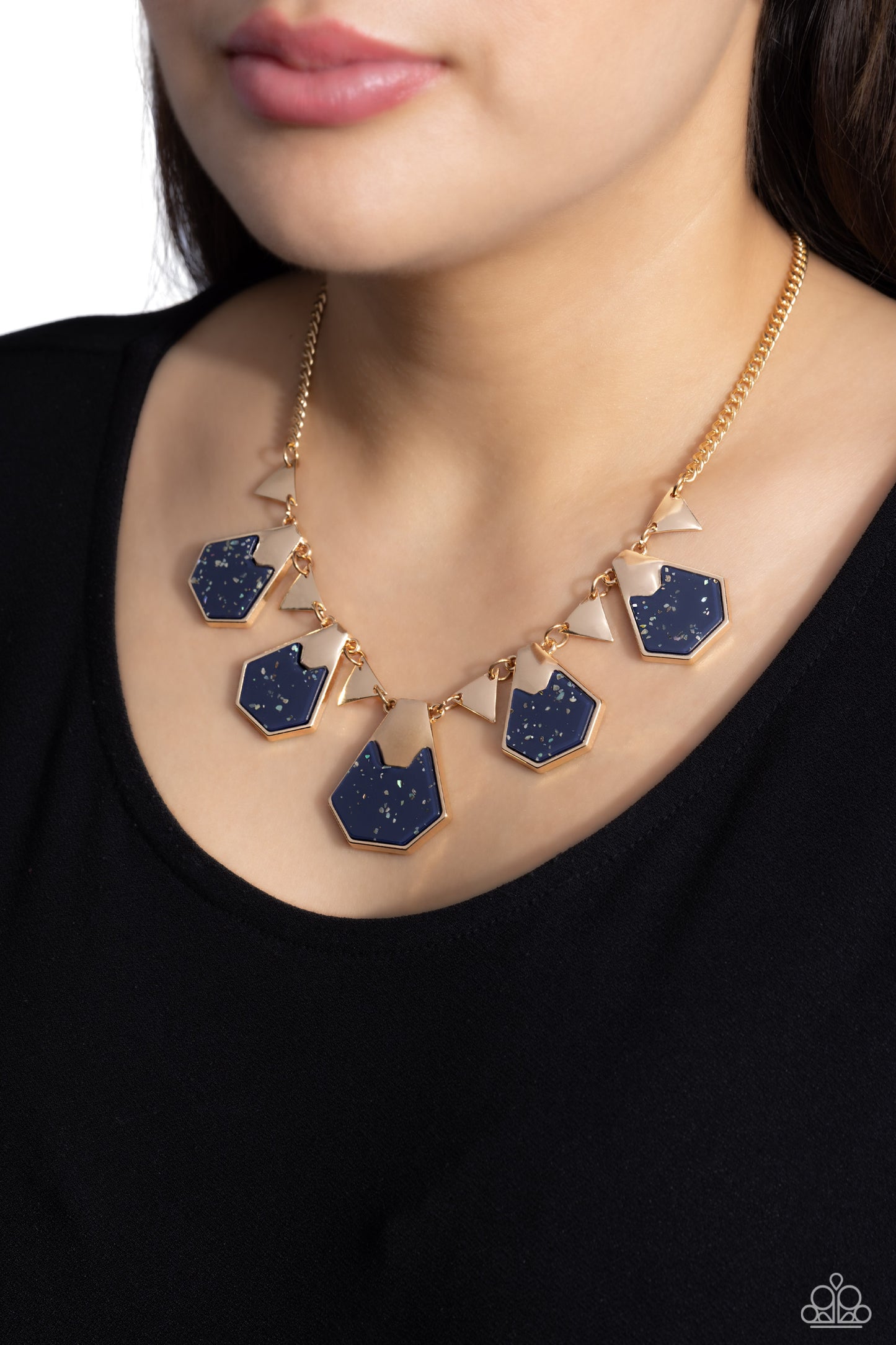 Extra Exclusive Blue Gold Necklace