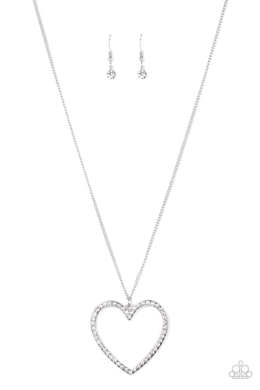 Va-Va-VALENTINE Silver Heart Necklace