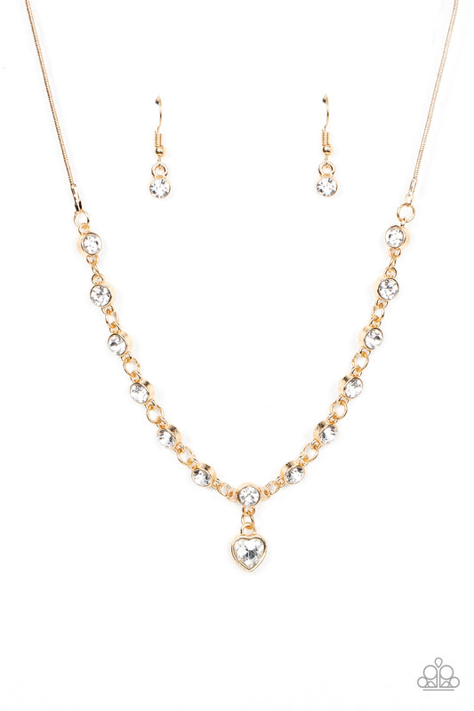 True Love Trinket Gold Heart Set