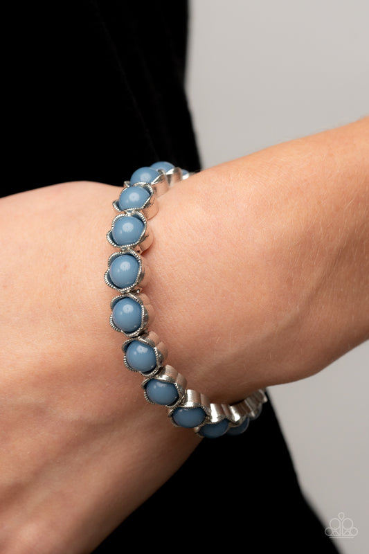 Lets be Buds Blue Bracelet