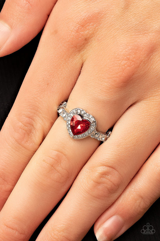 Romantic Reputation Red Heart Ring