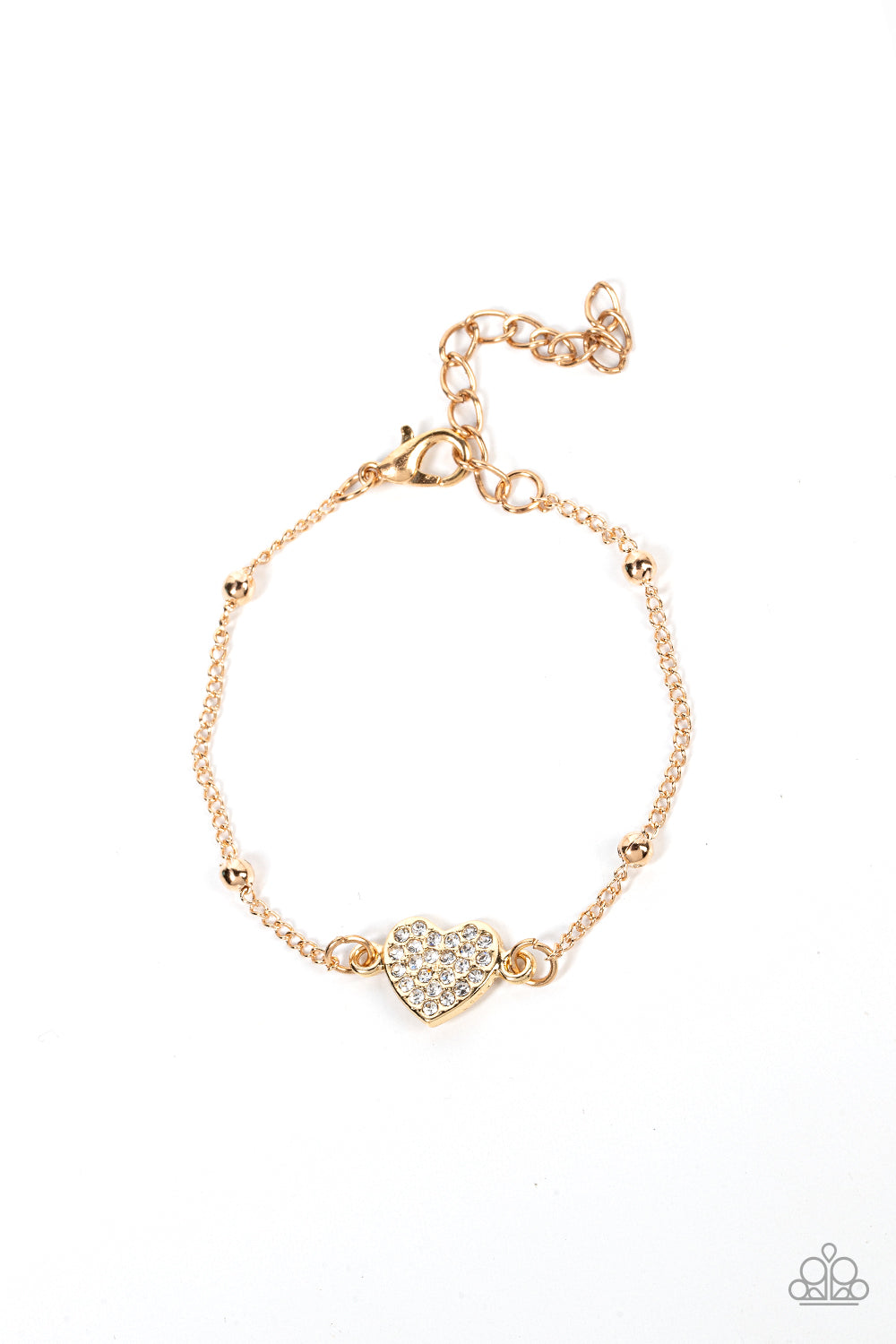 Heartachingly Adorable Gold Heart Bracelet