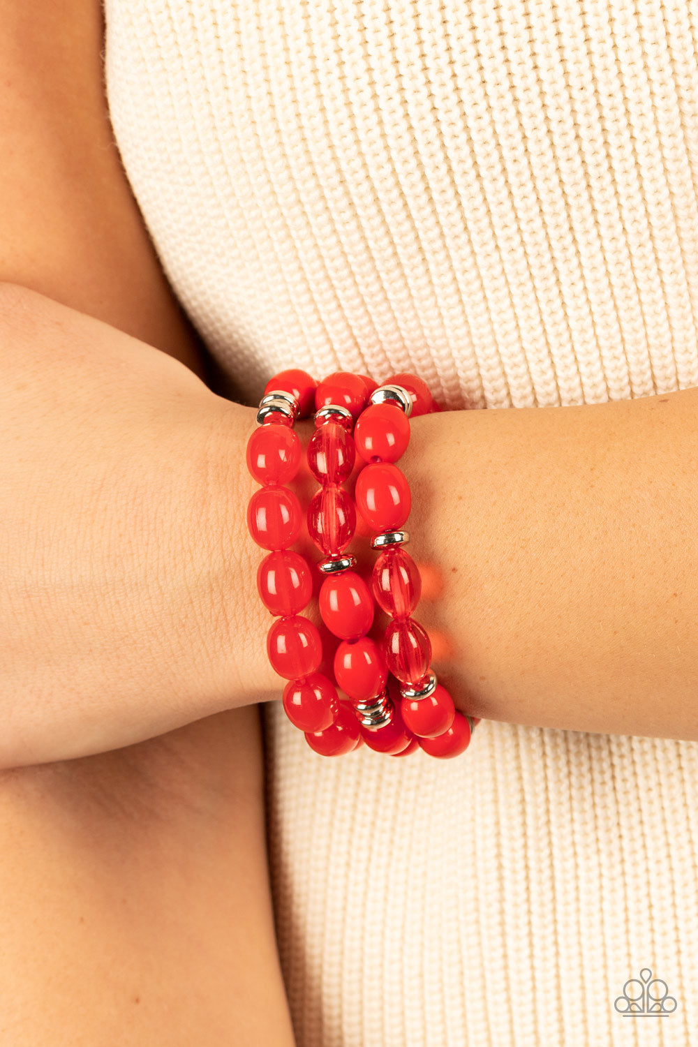 Coastal Coastin Red Bracelets