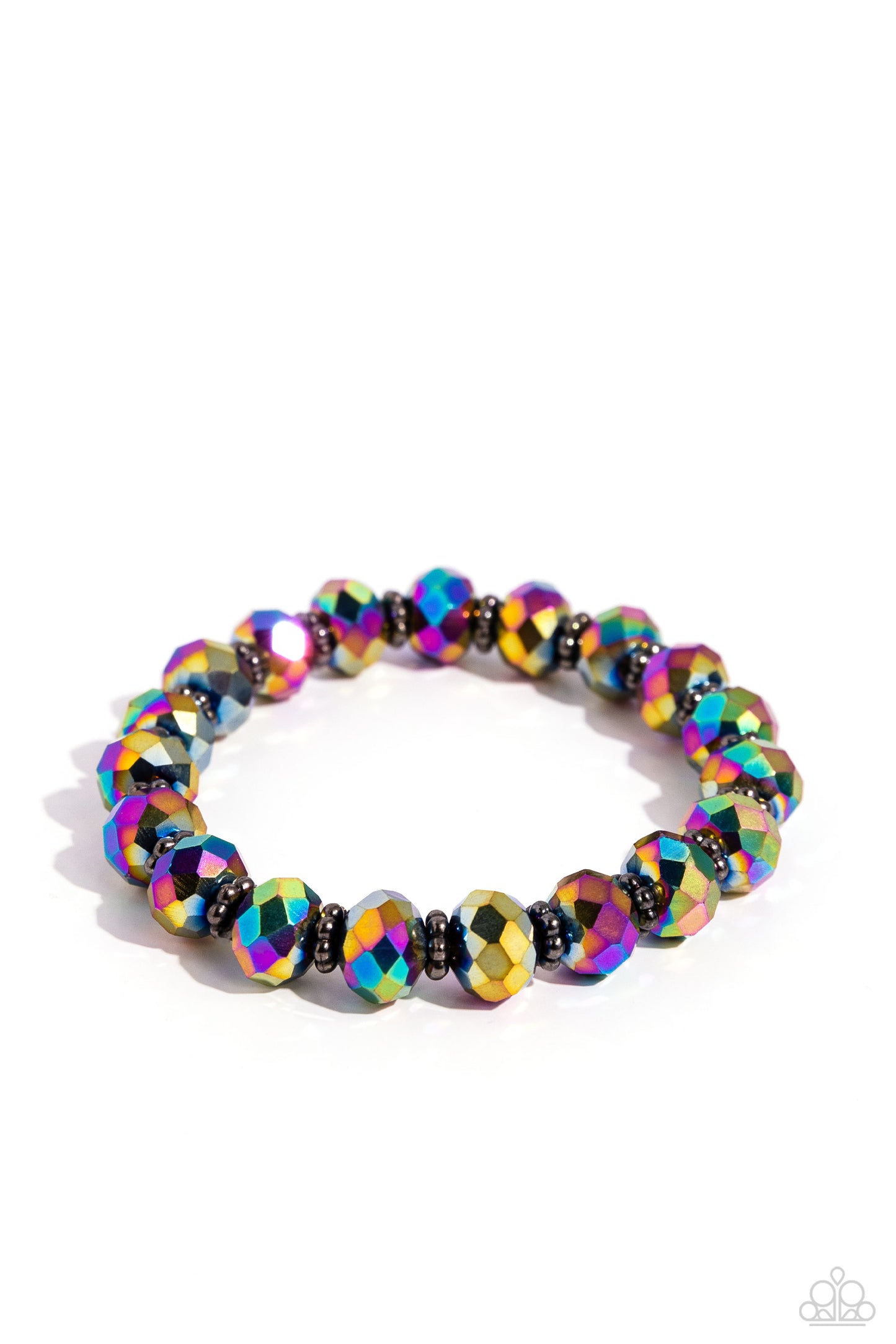 Shimmering Satisfaction Multi Oil Spill Bracelet