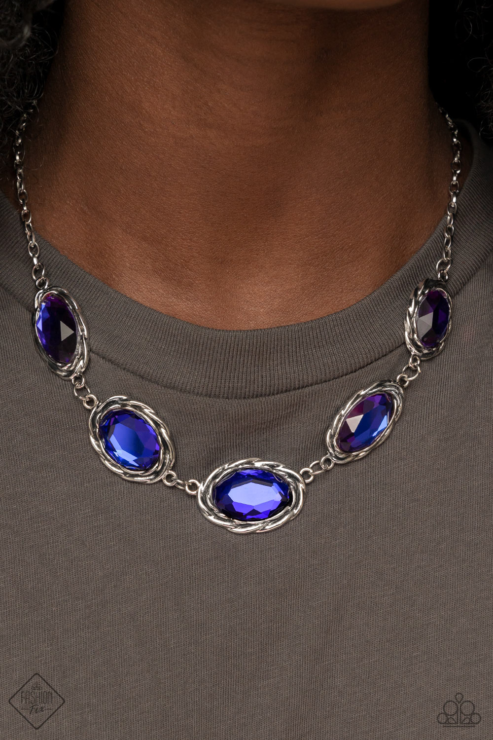 Regal Renaissance Fashion Fix Multi Oil Spill Necklace