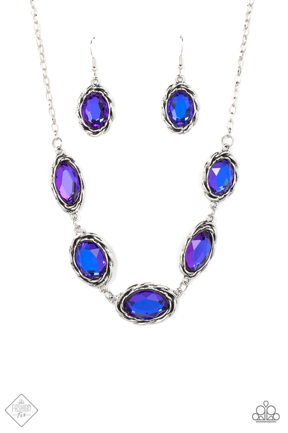 Regal Renaissance Fashion Fix Multi Oil Spill Necklace