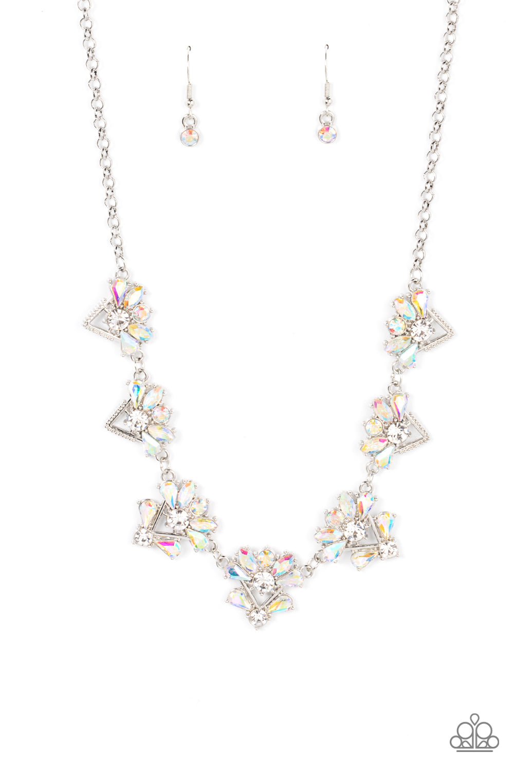 Extragalactic Extravagance Multi Iridescent Necklace