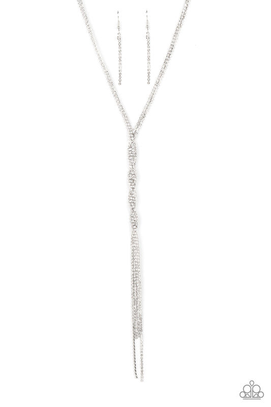 Impressively Icy Silver Necklace