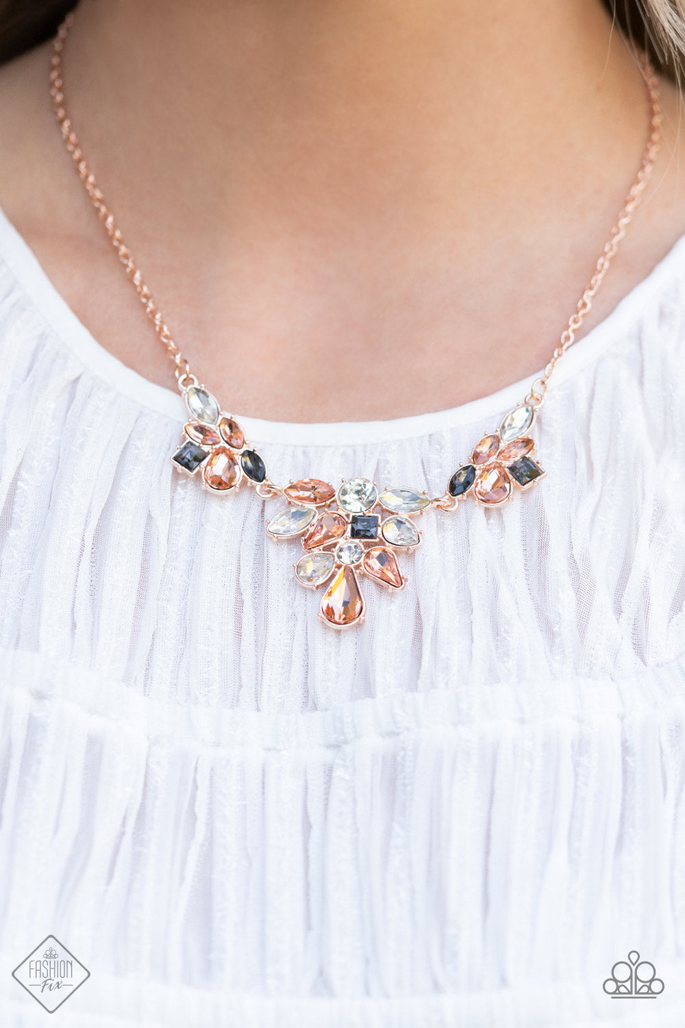 Completely Captivated Rose Gold Necklace