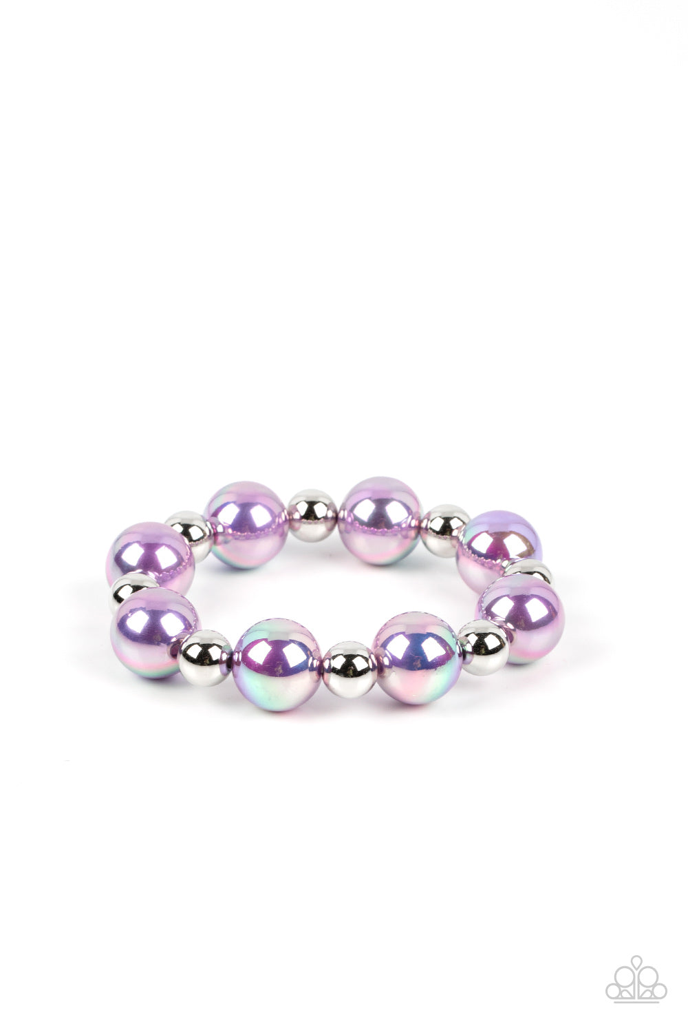 A DREAMSCAPE Come True Purple Iridescent Bracelet