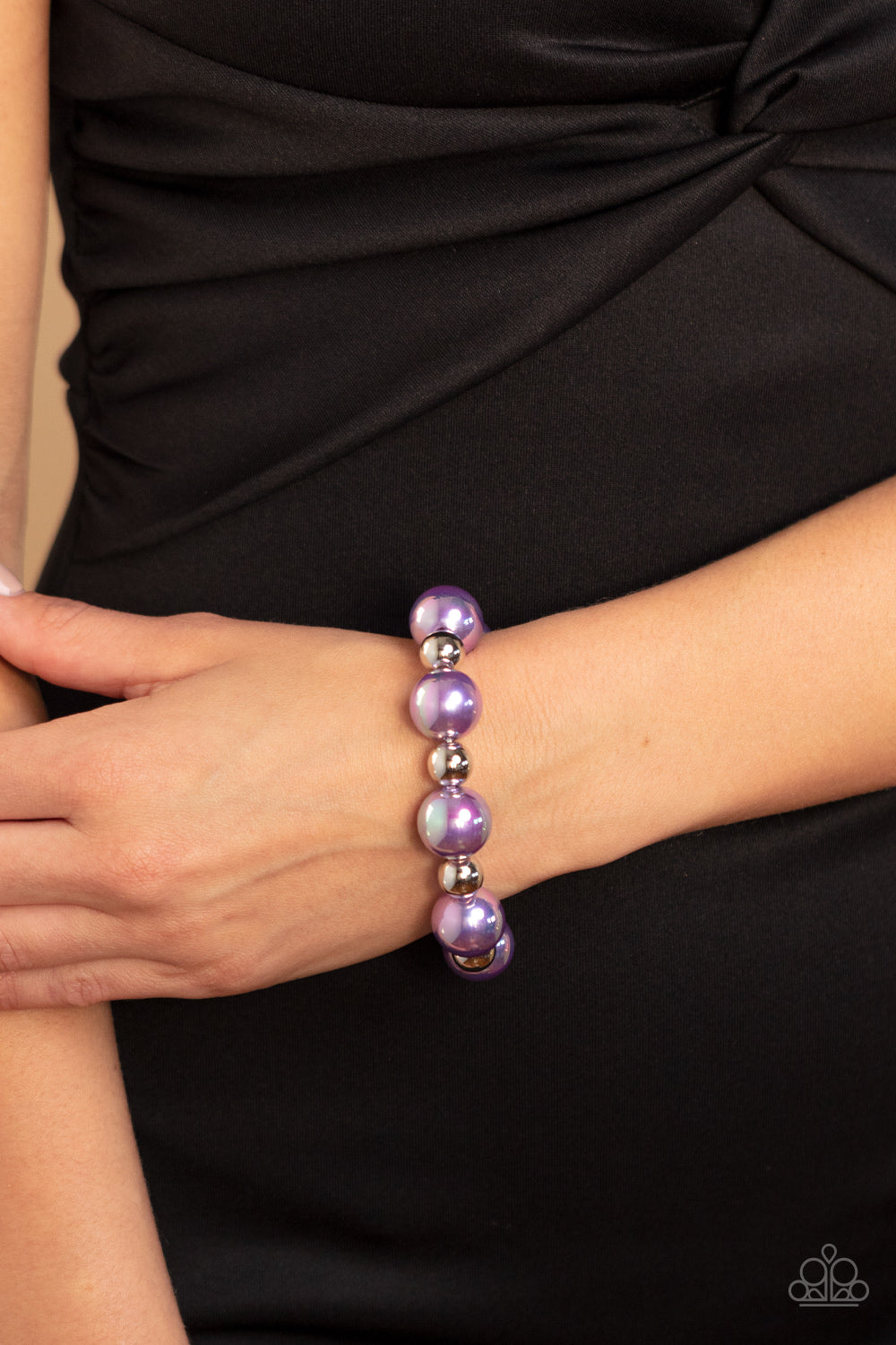 A DREAMSCAPE Come True Purple Iridescent Bracelet