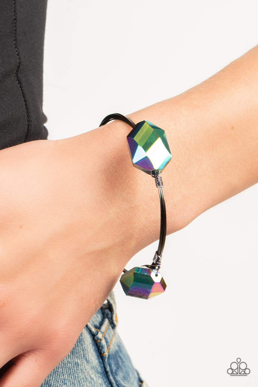 Galactic Getaway Multi Oil Spill Bangle