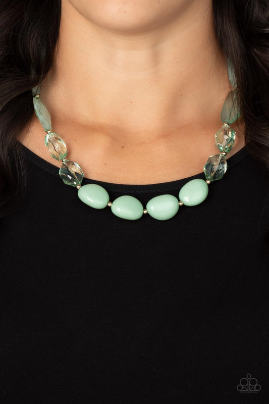 Private Paradise Green Necklace