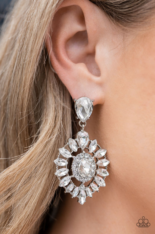 My Good LUXE Charm Silver Bling Earrings