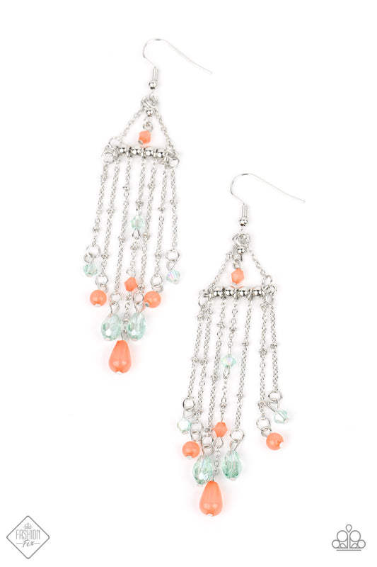 Marina Breeze Orange Earrings