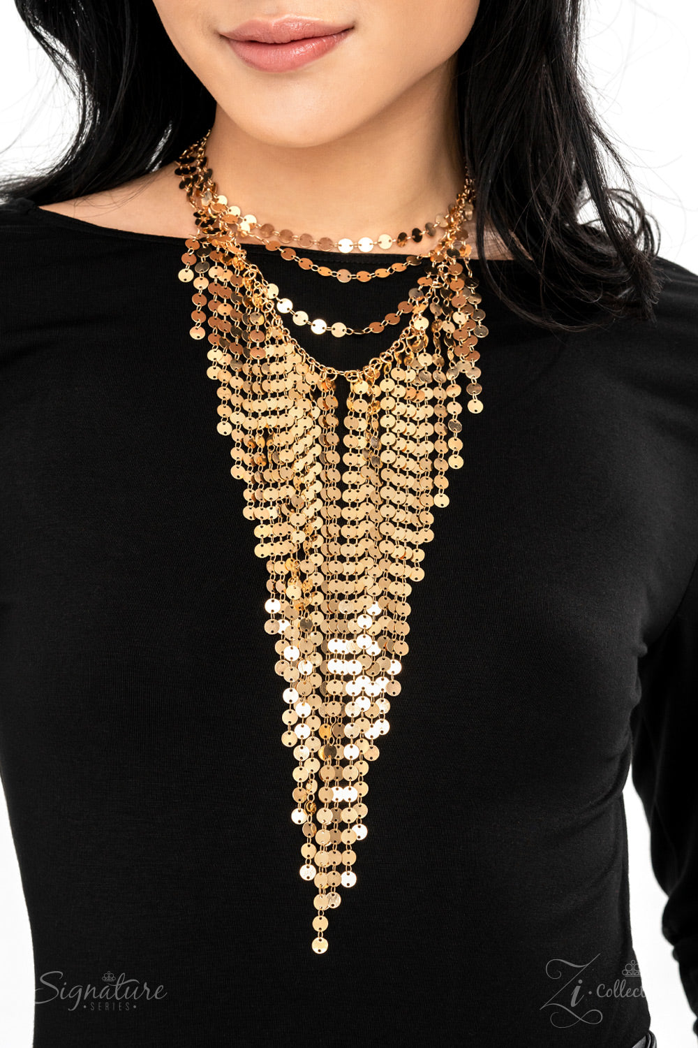 The Suz (Gold) Zi Collection Necklace