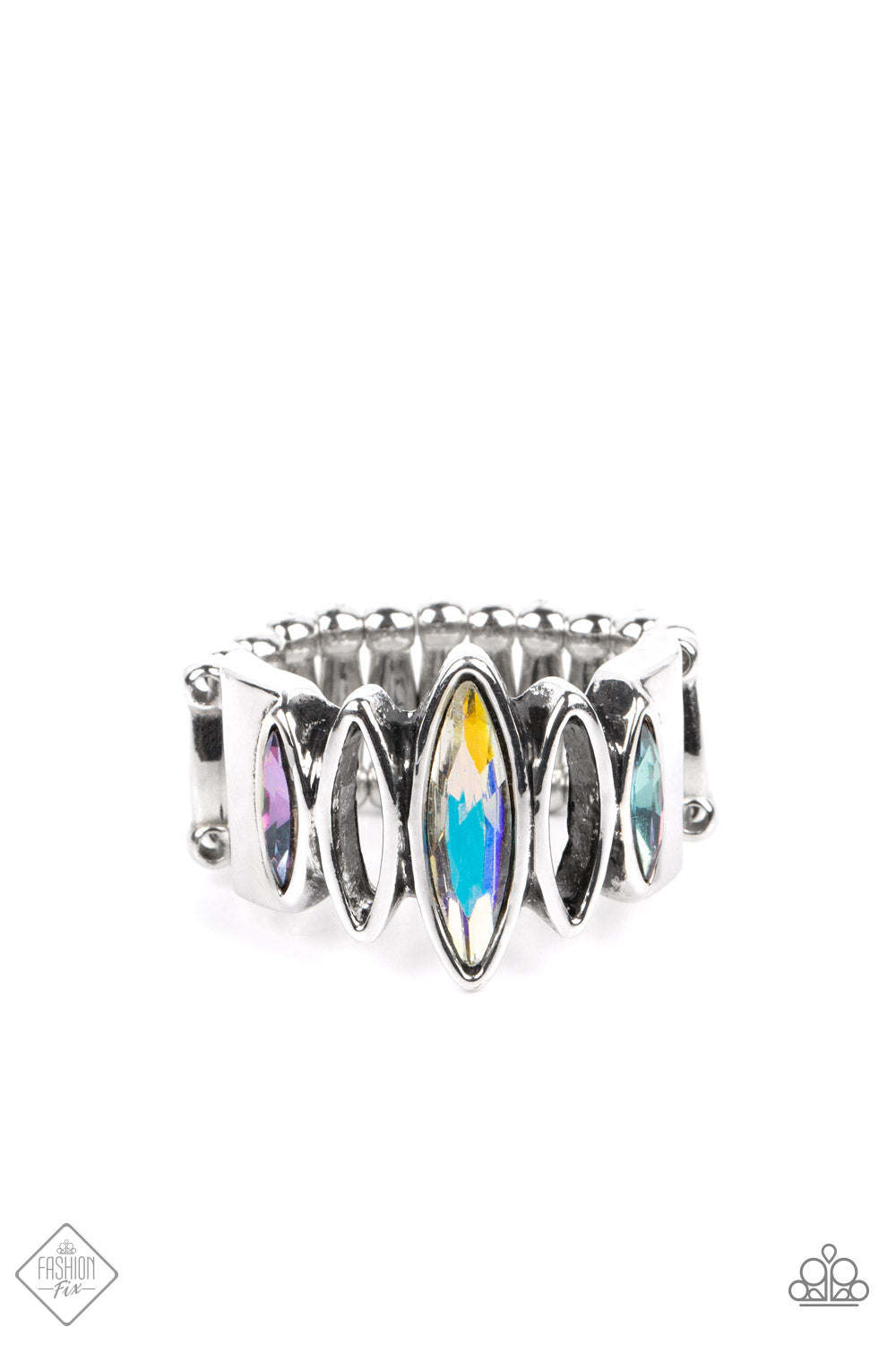 Distant Cosmos Multi Iridescent Ring