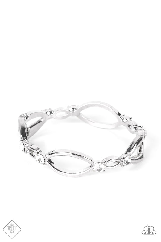 Interwoven Illusion Silver Bracelet