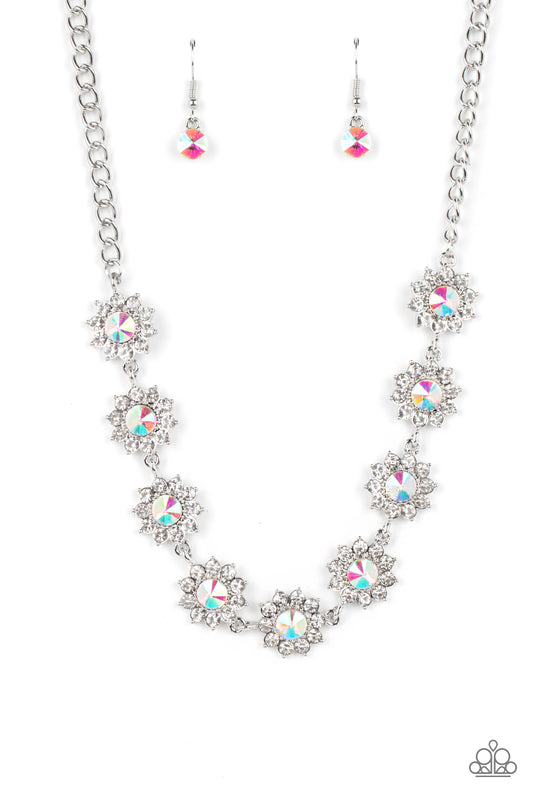 Blooming Brilliance Multi Iridescent Necklace