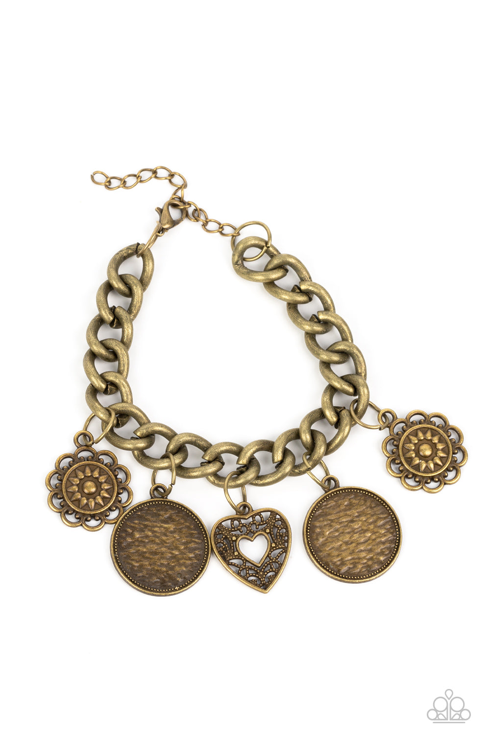 Complete CHARM-ony Brass Bracelet