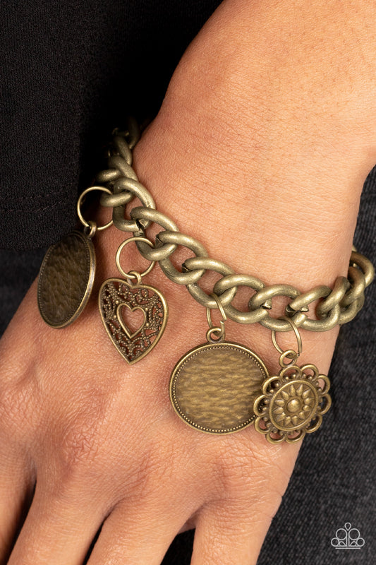 Complete CHARM-ony Brass Bracelet