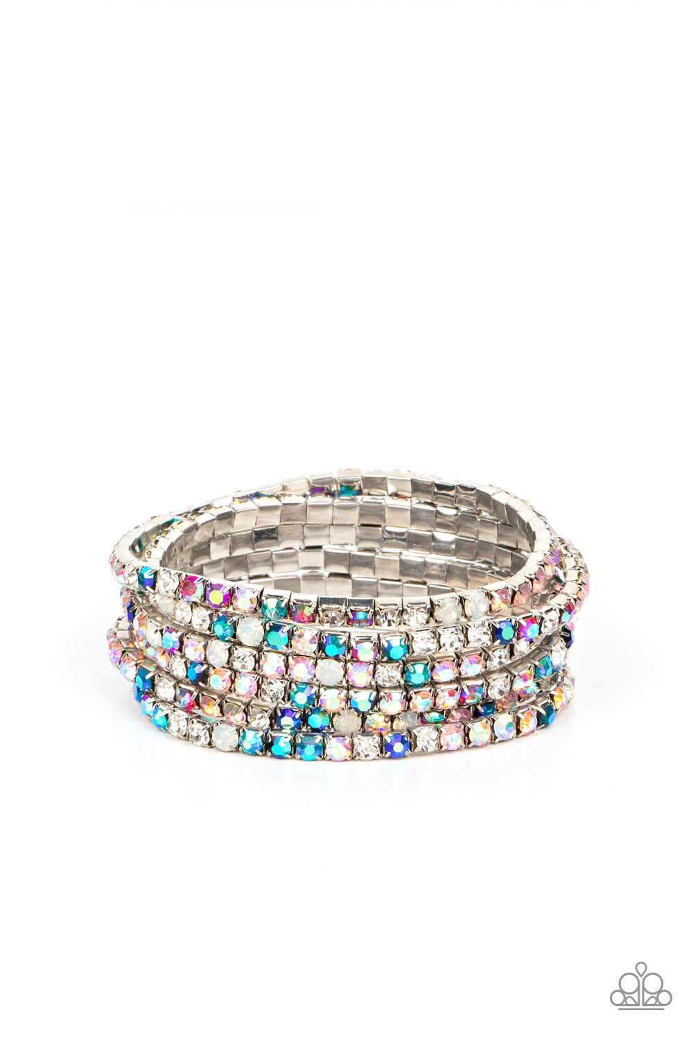 Rock Candy Rage Multi Rhinestone Bracelets