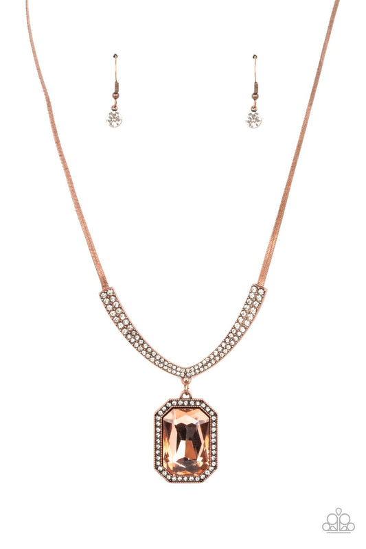 Fit for a DRAMA QUEEN Copper Necklace