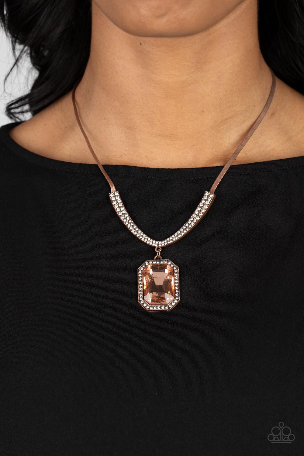 Fit for a DRAMA QUEEN Copper Necklace