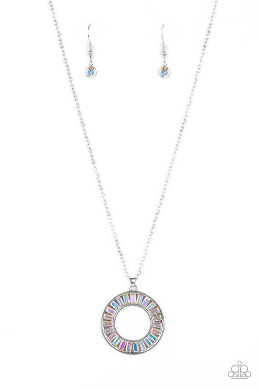 Clique Couture Multi Iridescent Necklace