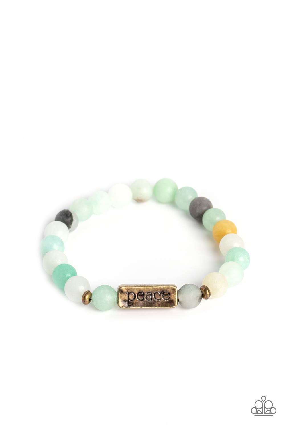 Serene Season Blue Inspirational Bracelet