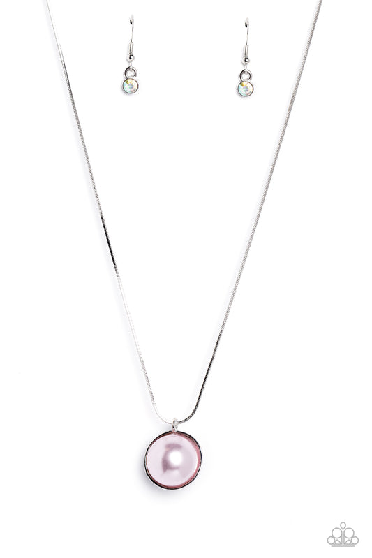 Haute Hybrid Pink Pearl Iridescent Necklace