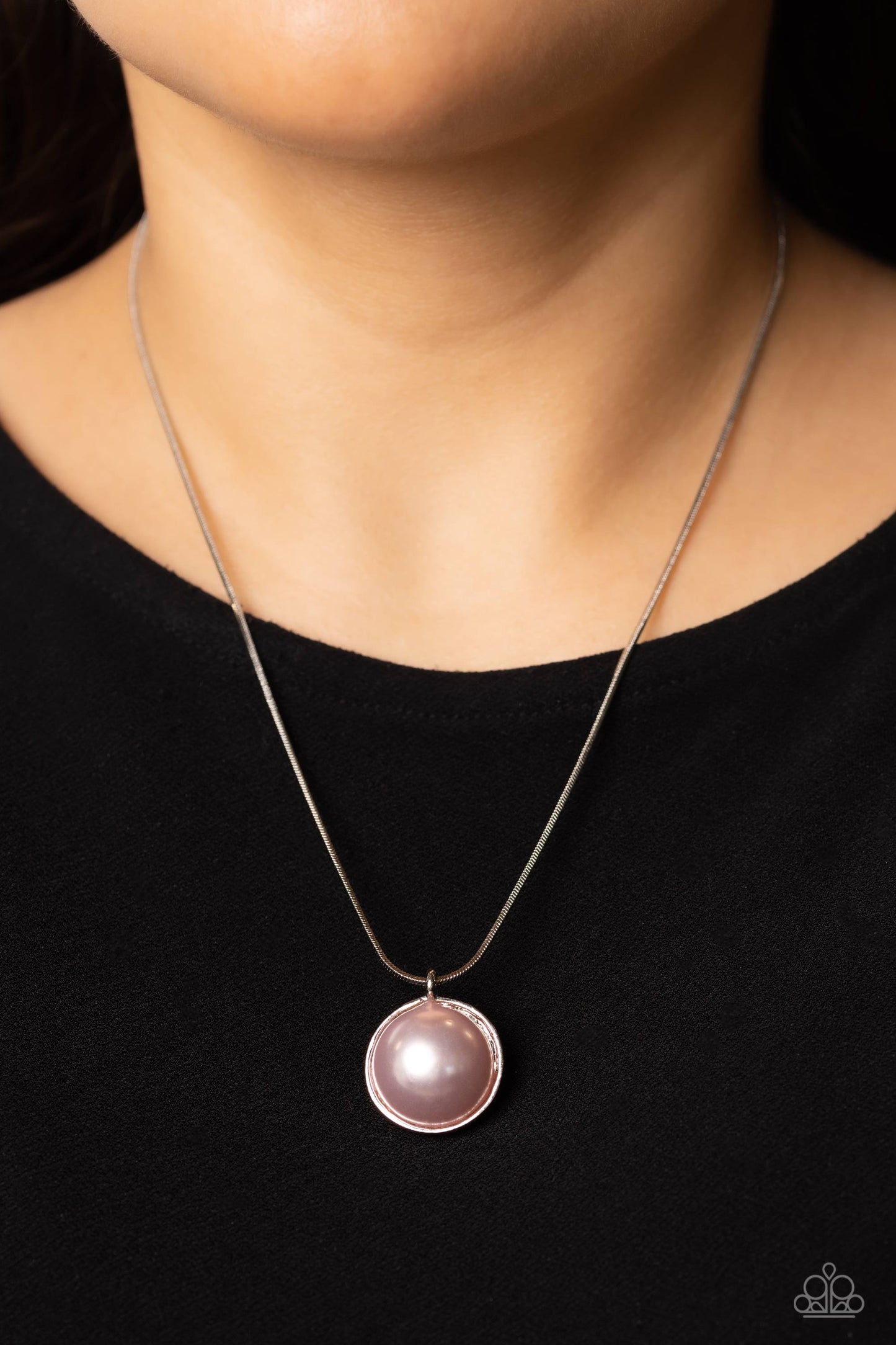 Haute Hybrid Pink Pearl Iridescent Necklace