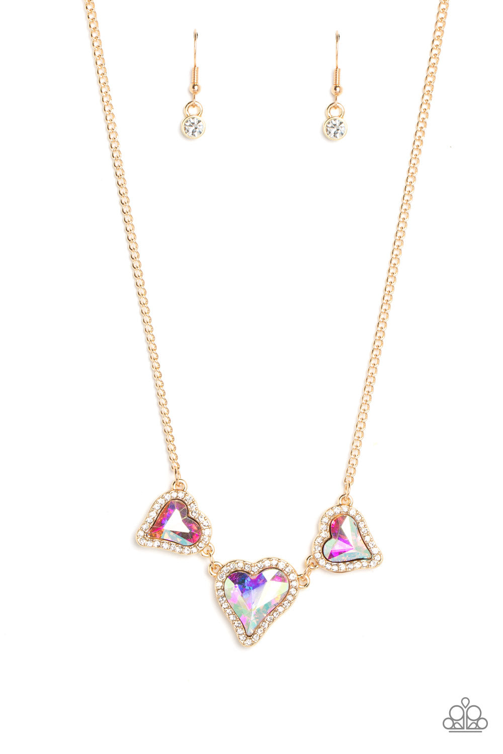 State of the HEART Gold Iridescent Necklace