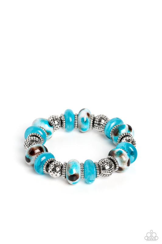 Warped Wayfarer Blue Bracelet